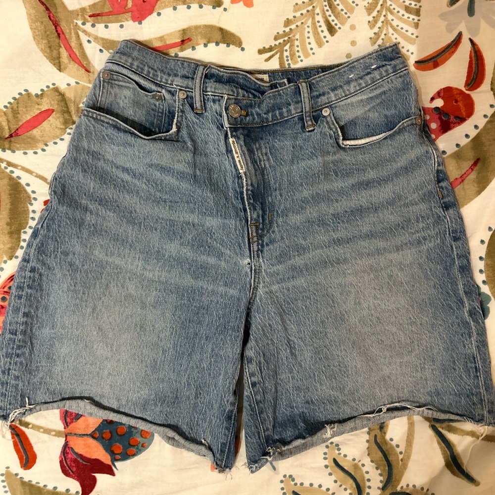 Madewell Light Blue Denim Jean Shorts